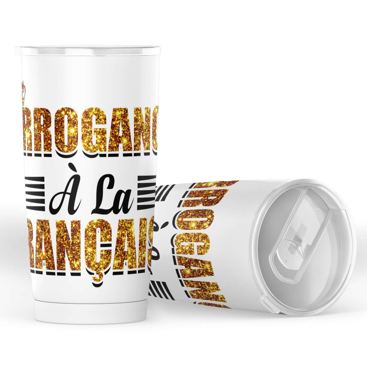 Gobelet arrogance à la Française unisexe en acier inoxydable