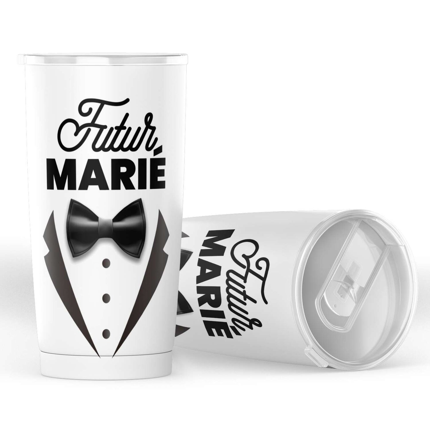 Gobelet Enterrement de vie de garçon en acier inoxydable