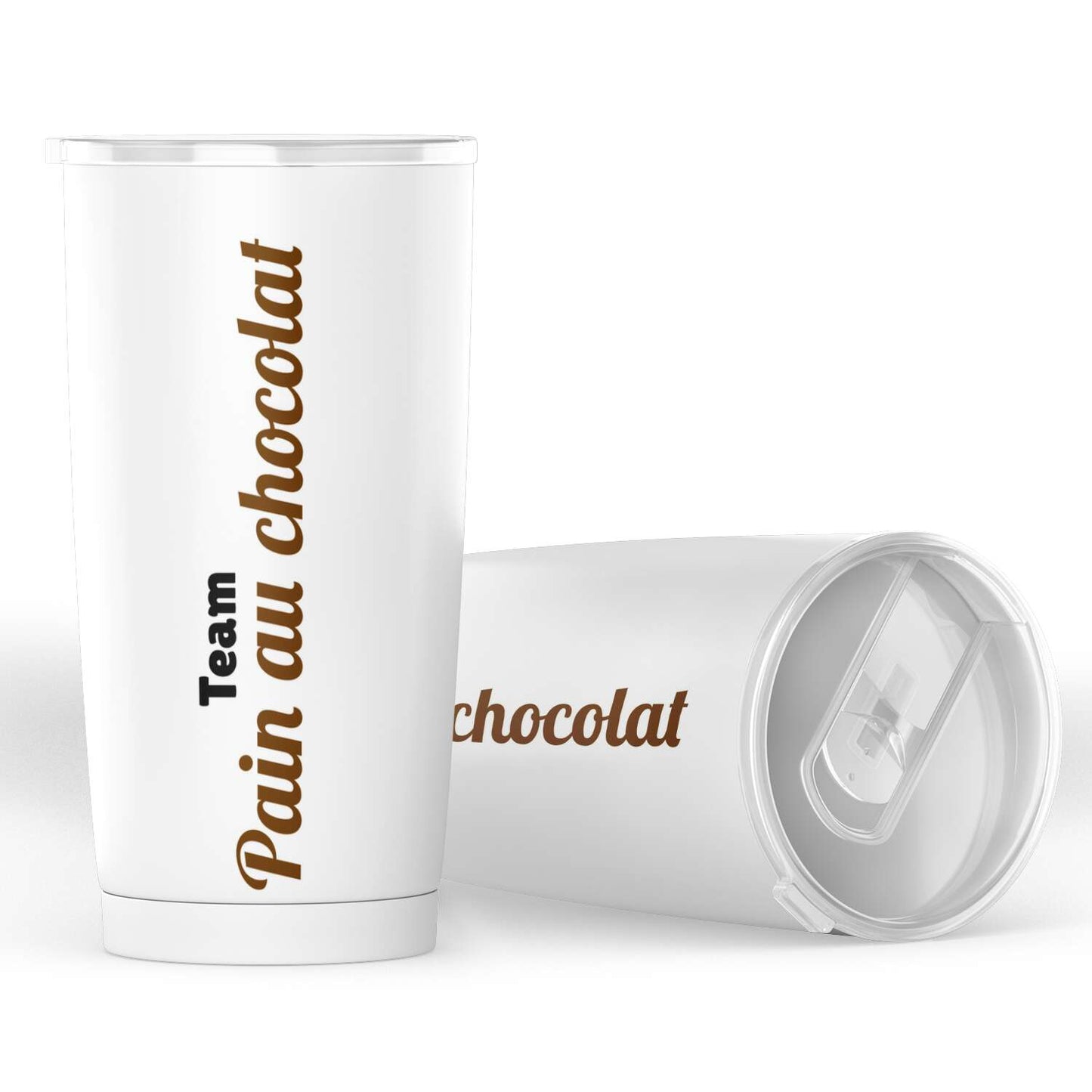 Gobelet pain au chocolat en acier inoxydable