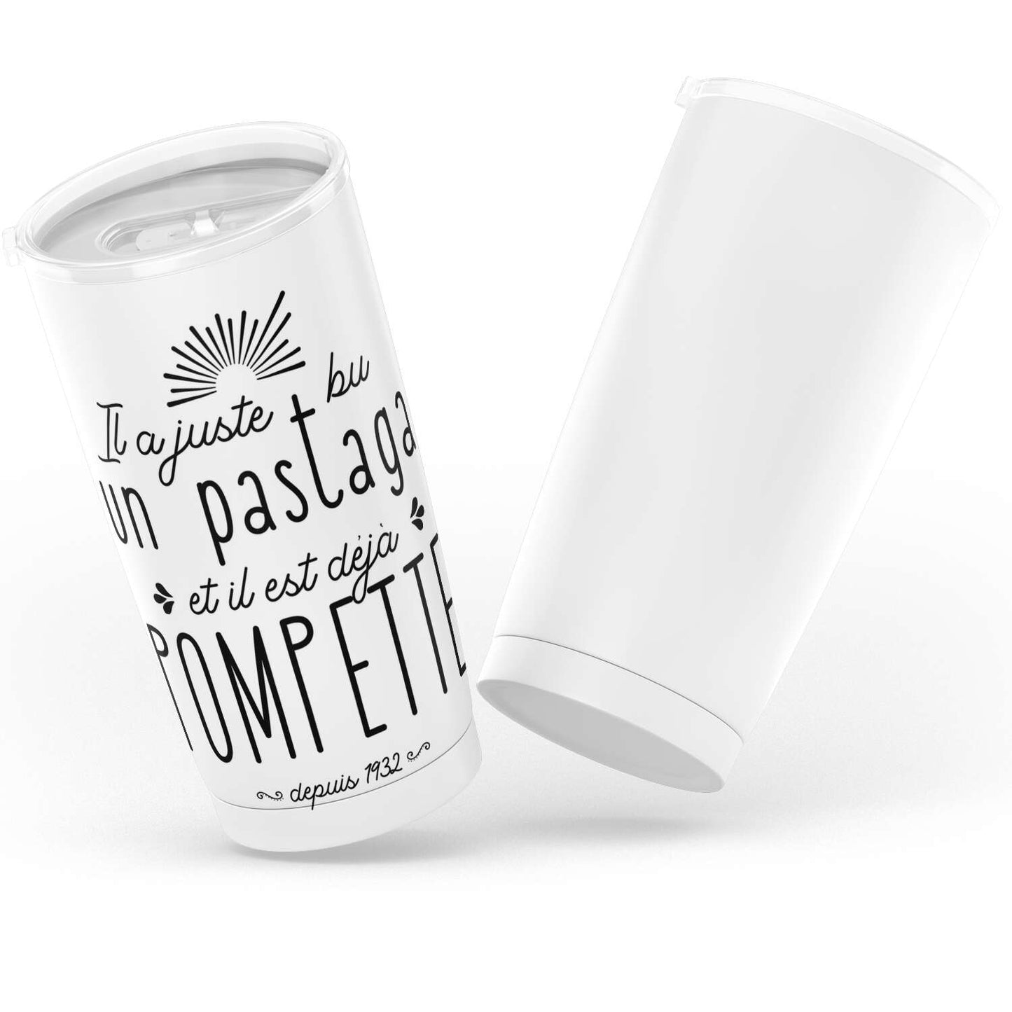 Gobelet Pastaga en acier inoxydable