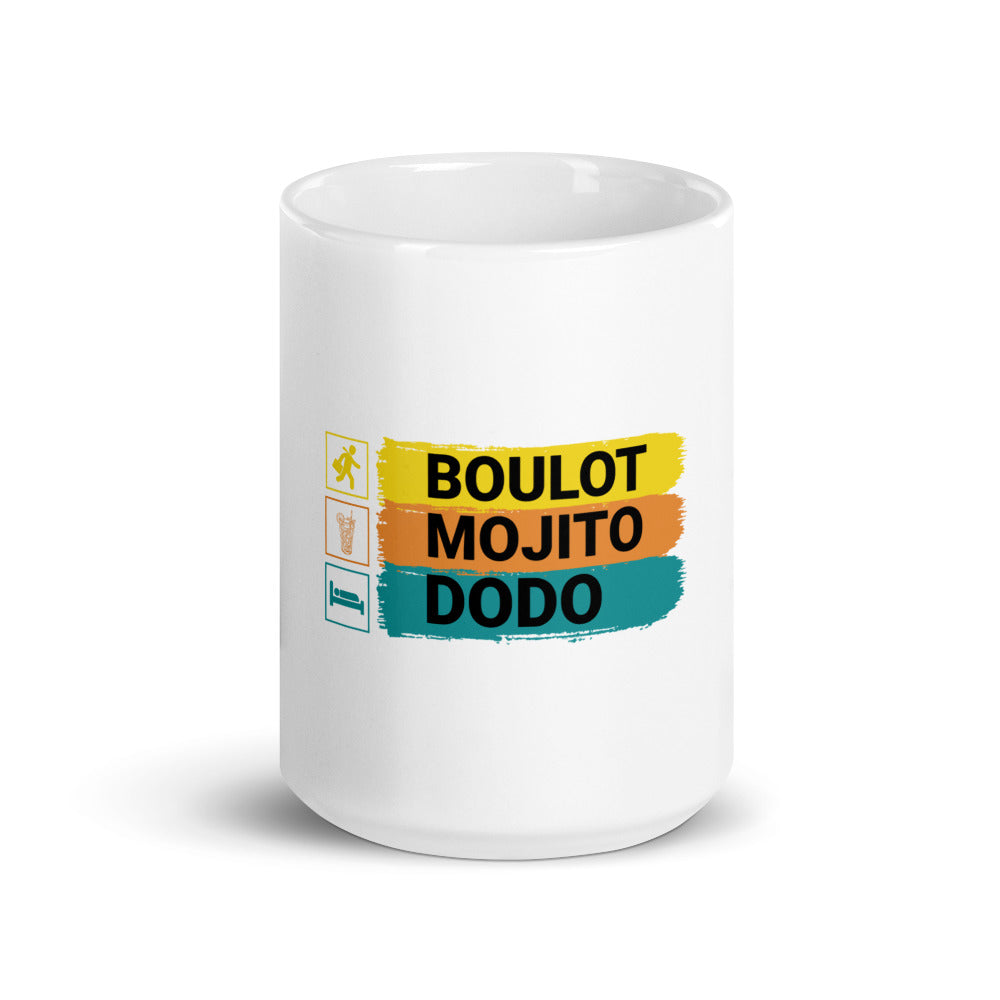 Mug Mojito Phrases Drôles Boulot Mojito Dodo
