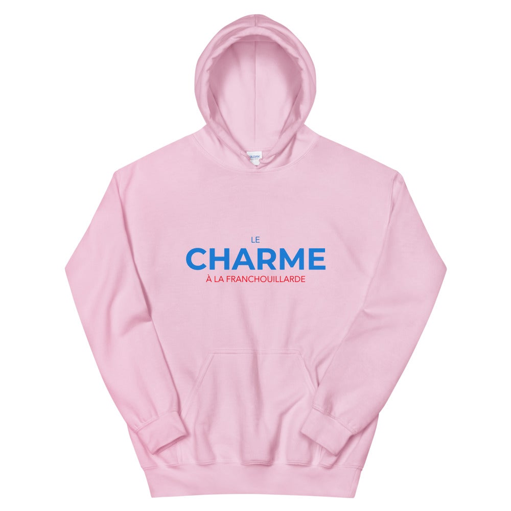 Sweat à capuche le charme à la franchouillarde