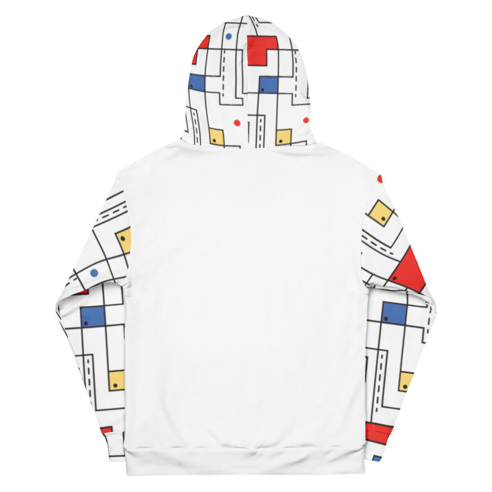 Sweat à Capuche Pop-Art Kandinky bubble gum Unisexe |