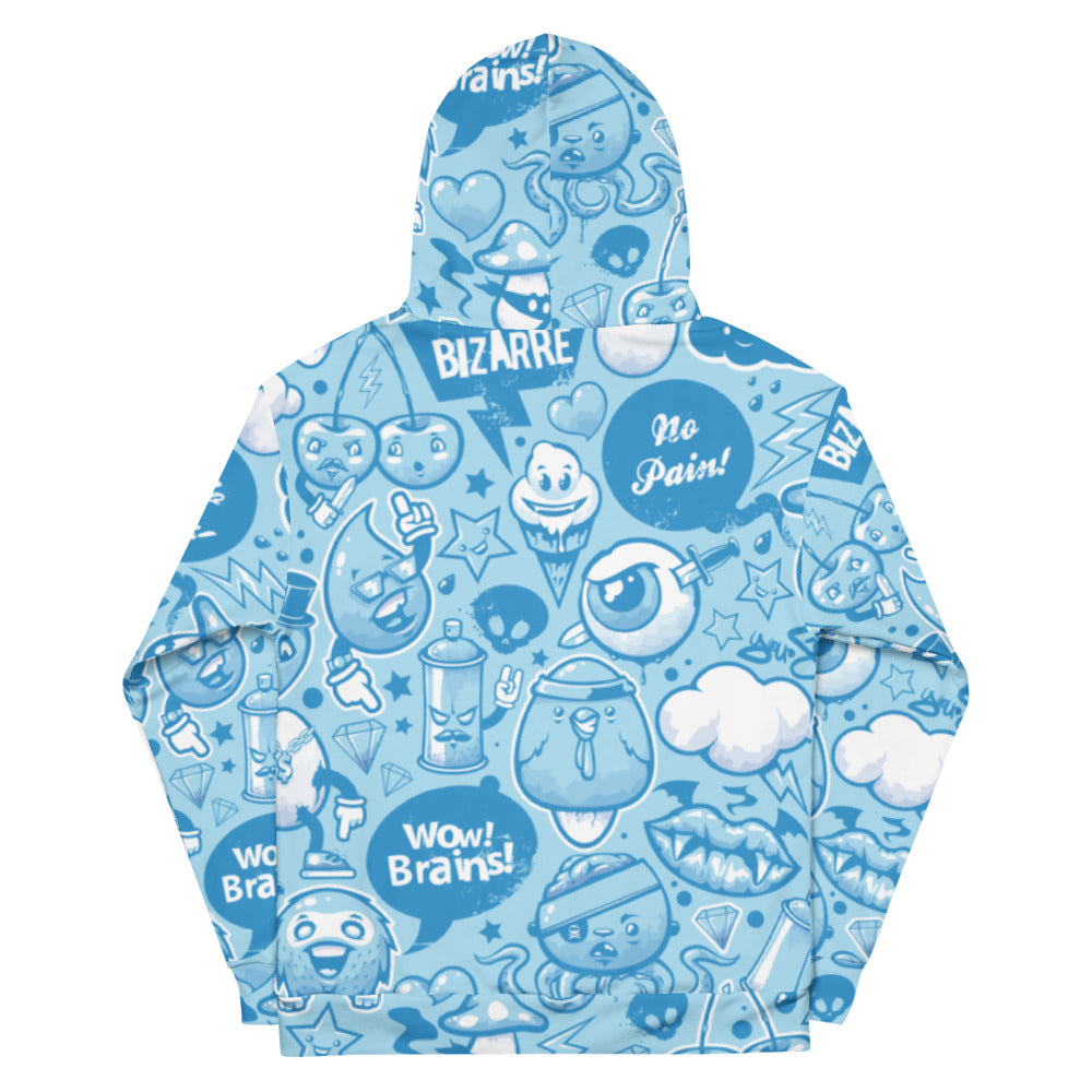 Sweat à Capuche pop art nos pain Unisexe | vadormirva.com