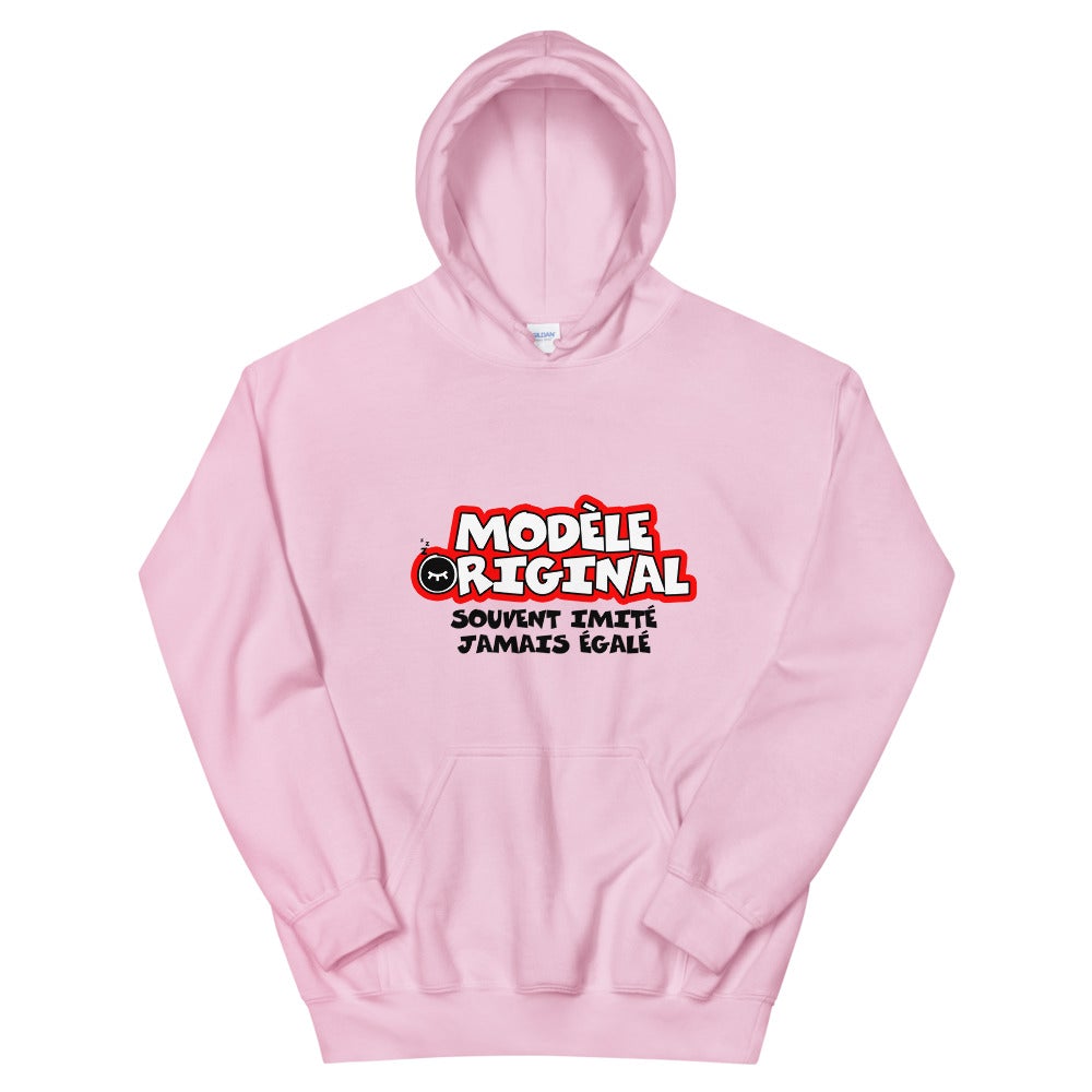 Sweat à capuche unisexe "Modèle original souvent imité jamais égalé"