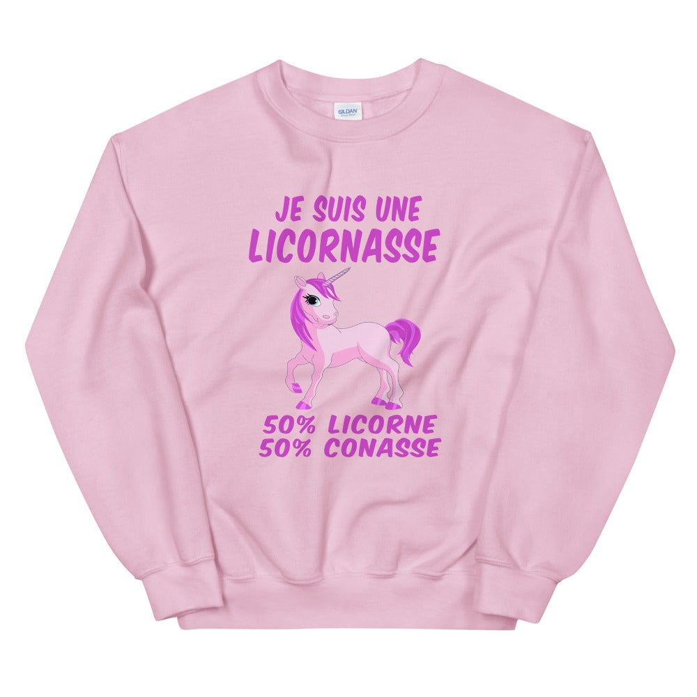 Sweat Unisexe "Je suis une Licornasse.."