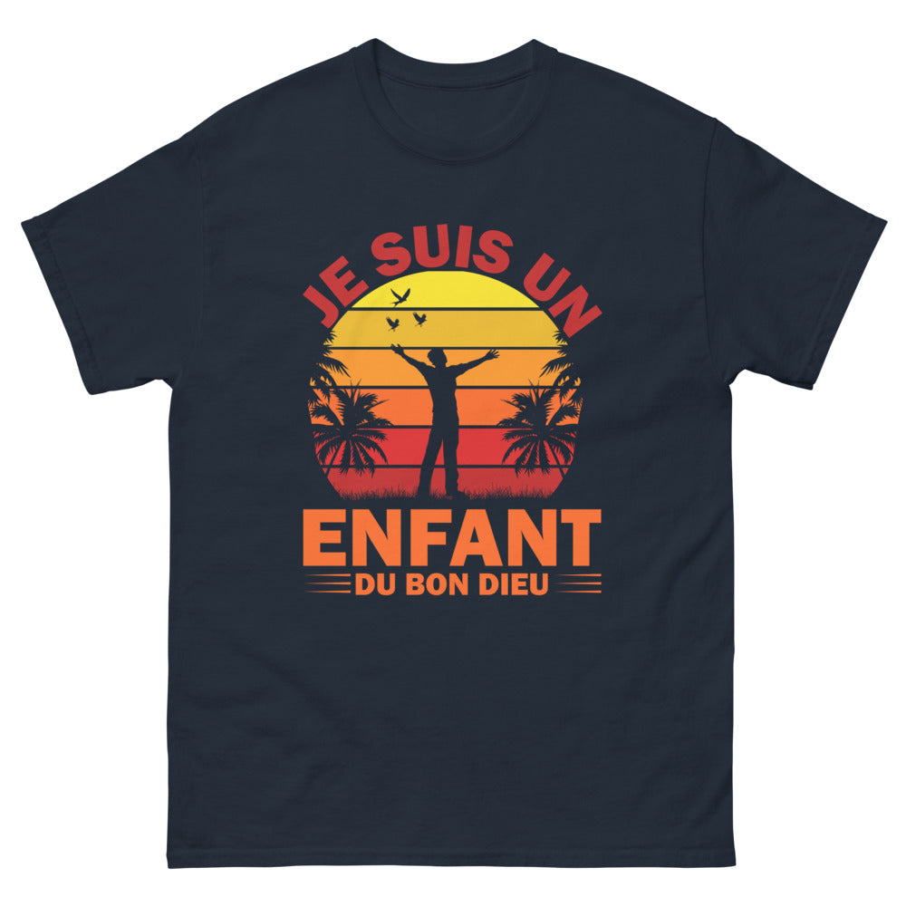 T-shirt je suis un enfant du bon Dieu | vadormirva.com