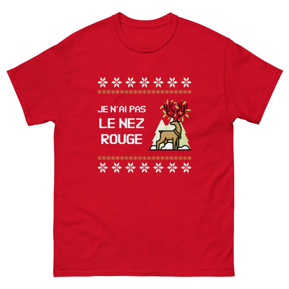 T-shirt noël pour homme