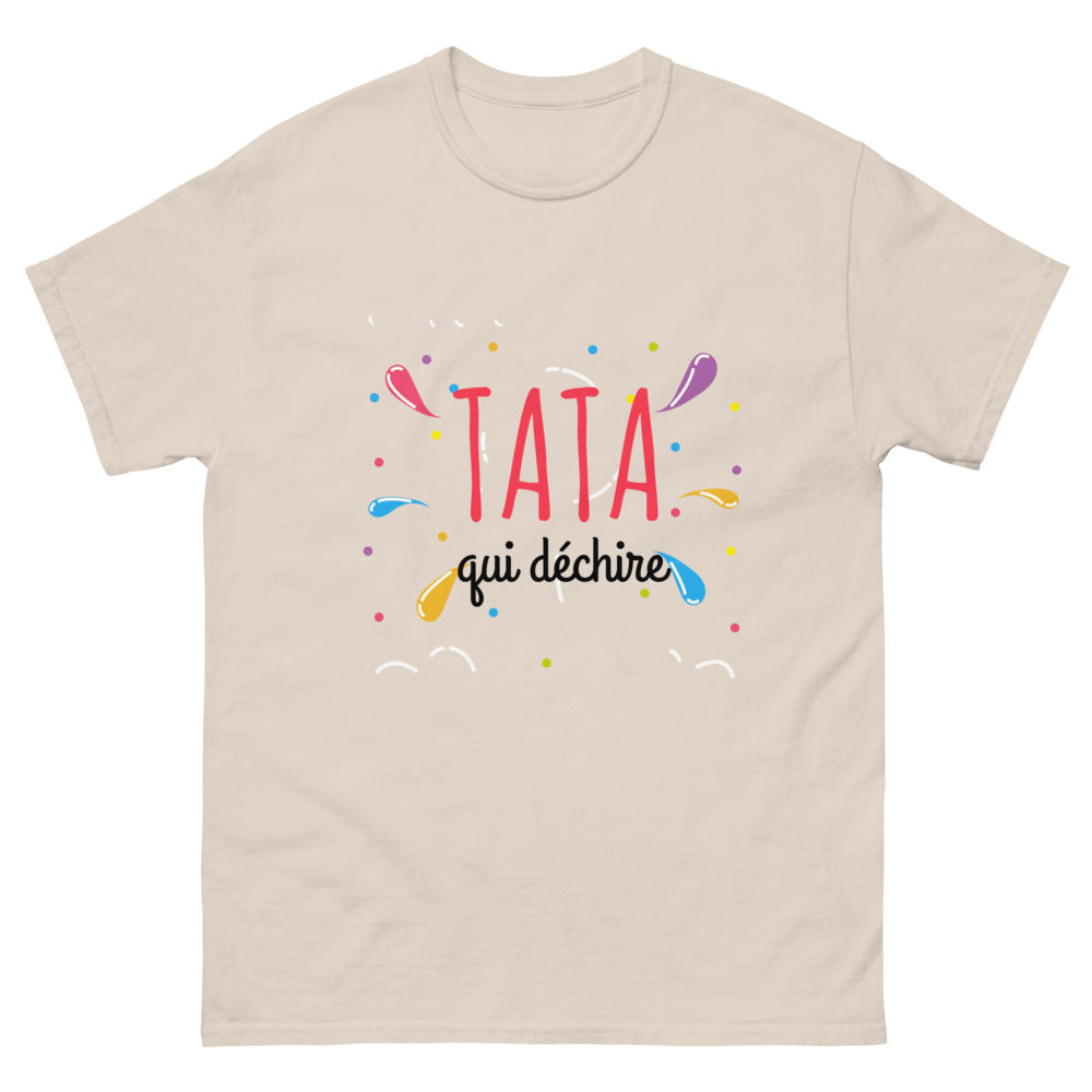 T-shirt Tata qui déchire