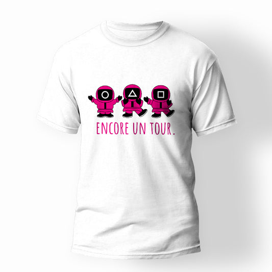 T-shirt Squid Game "Encore un tour"