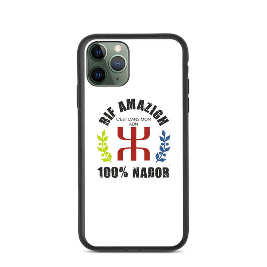Coque de téléphone biodégradable RIF AMAZIGH 100% NADOR