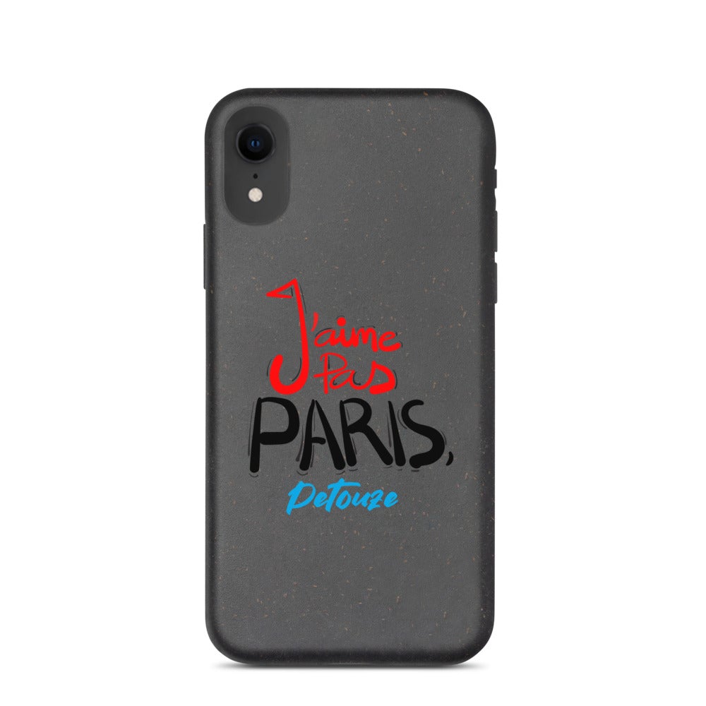 Coque de téléphone "J'aime pas Paris petouze"