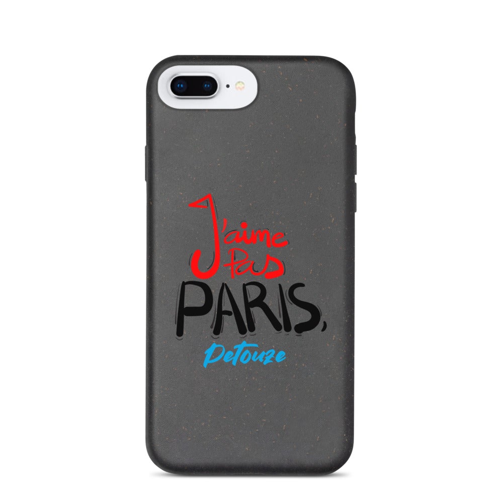 Coque de téléphone "J'aime pas Paris petouze"