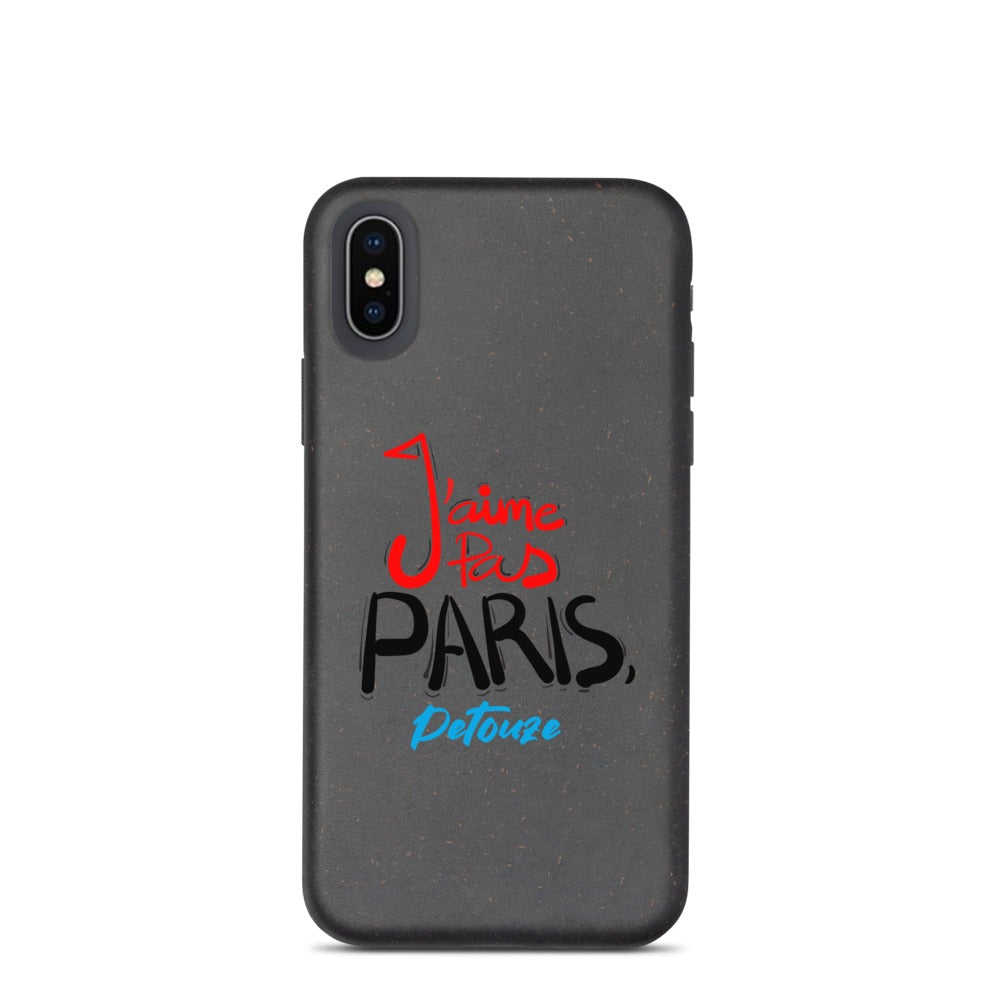 Coque de téléphone "J'aime pas Paris petouze"