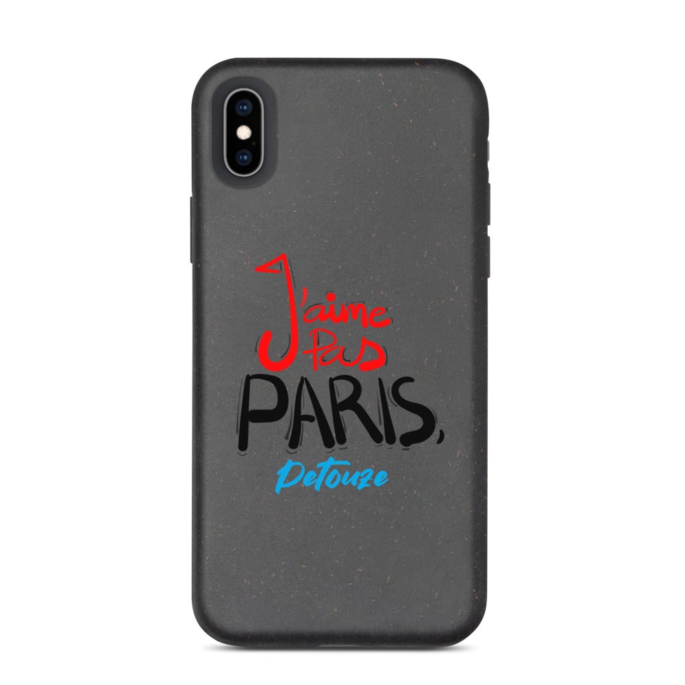 Coque de téléphone "J'aime pas Paris petouze"