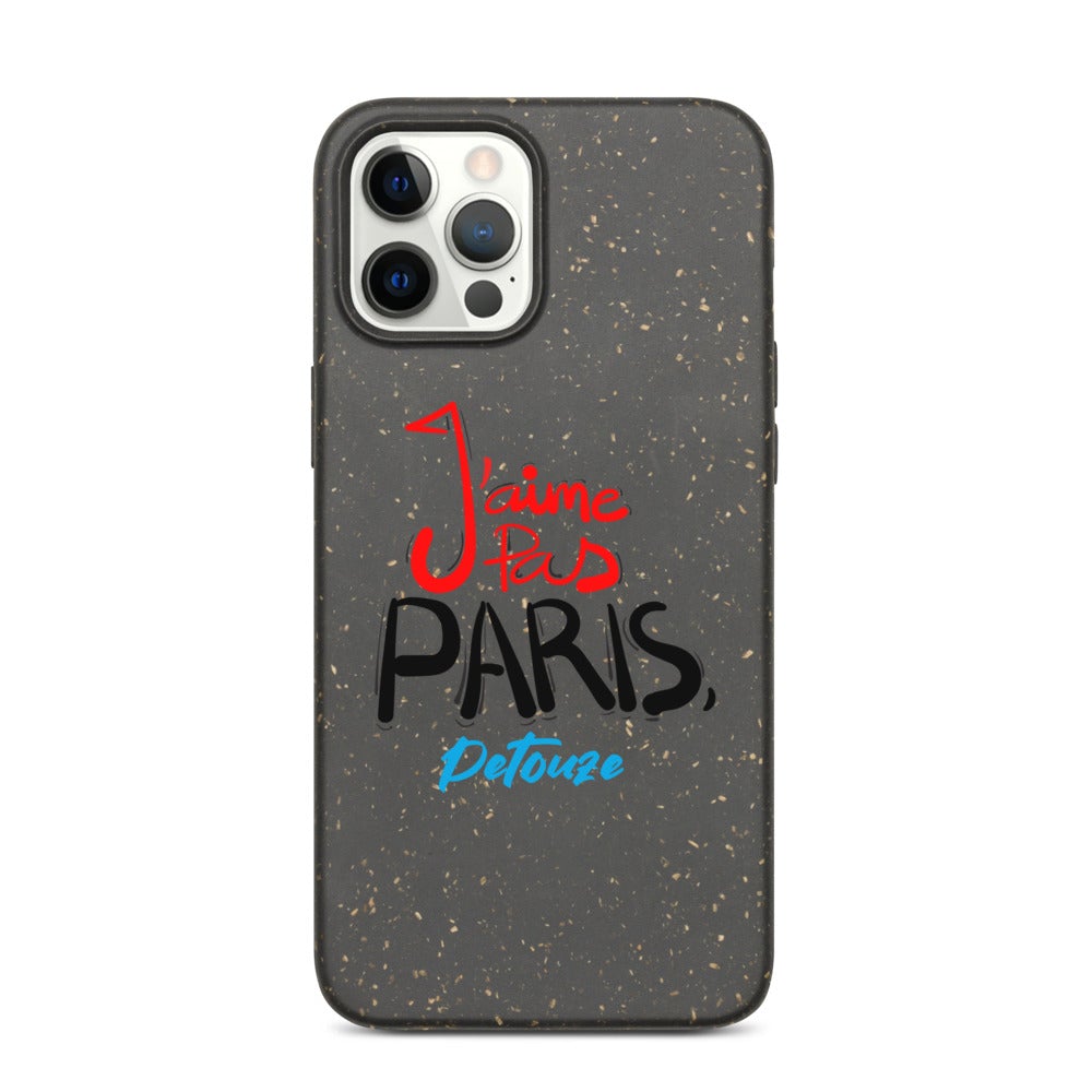 Coque de téléphone "J'aime pas Paris petouze"