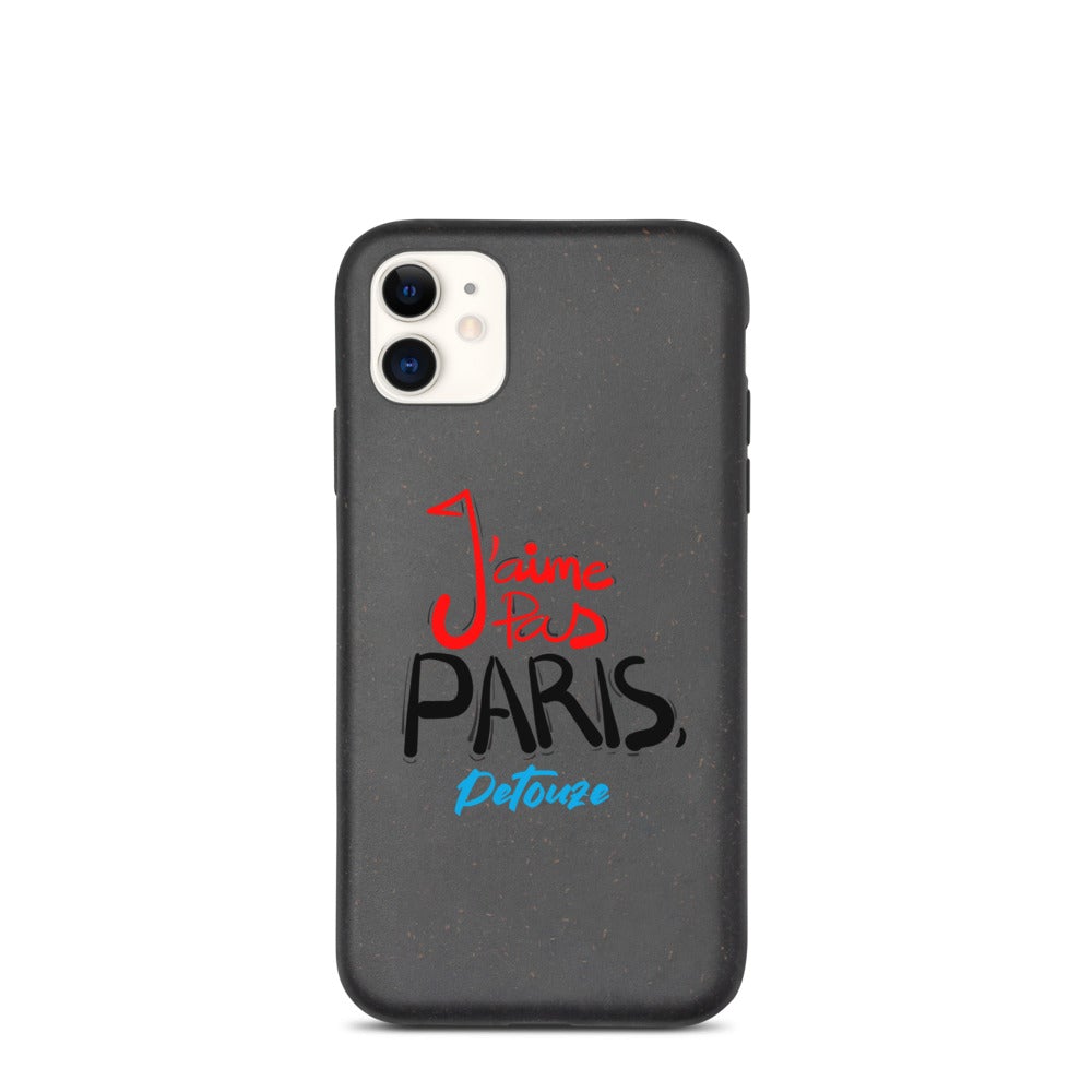 Coque de téléphone "J'aime pas Paris petouze"