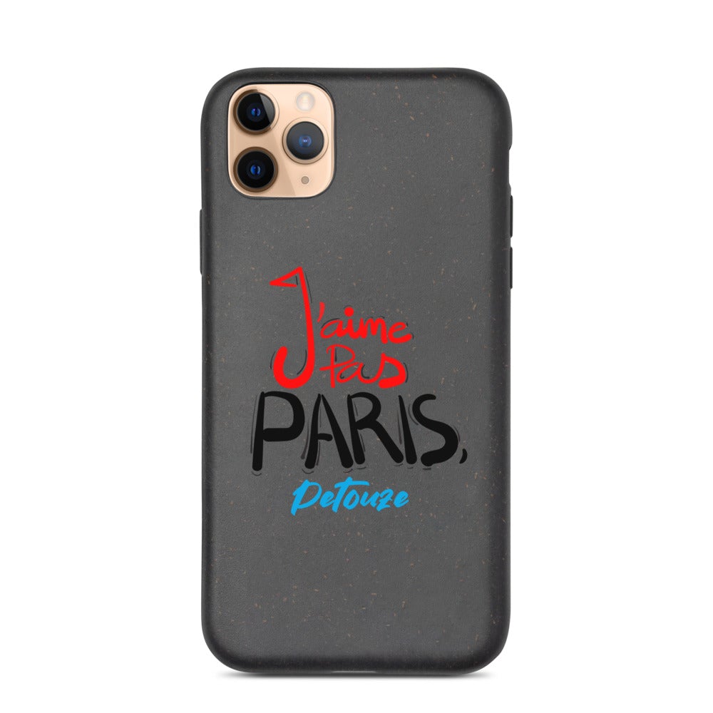 Coque de téléphone "J'aime pas Paris petouze"