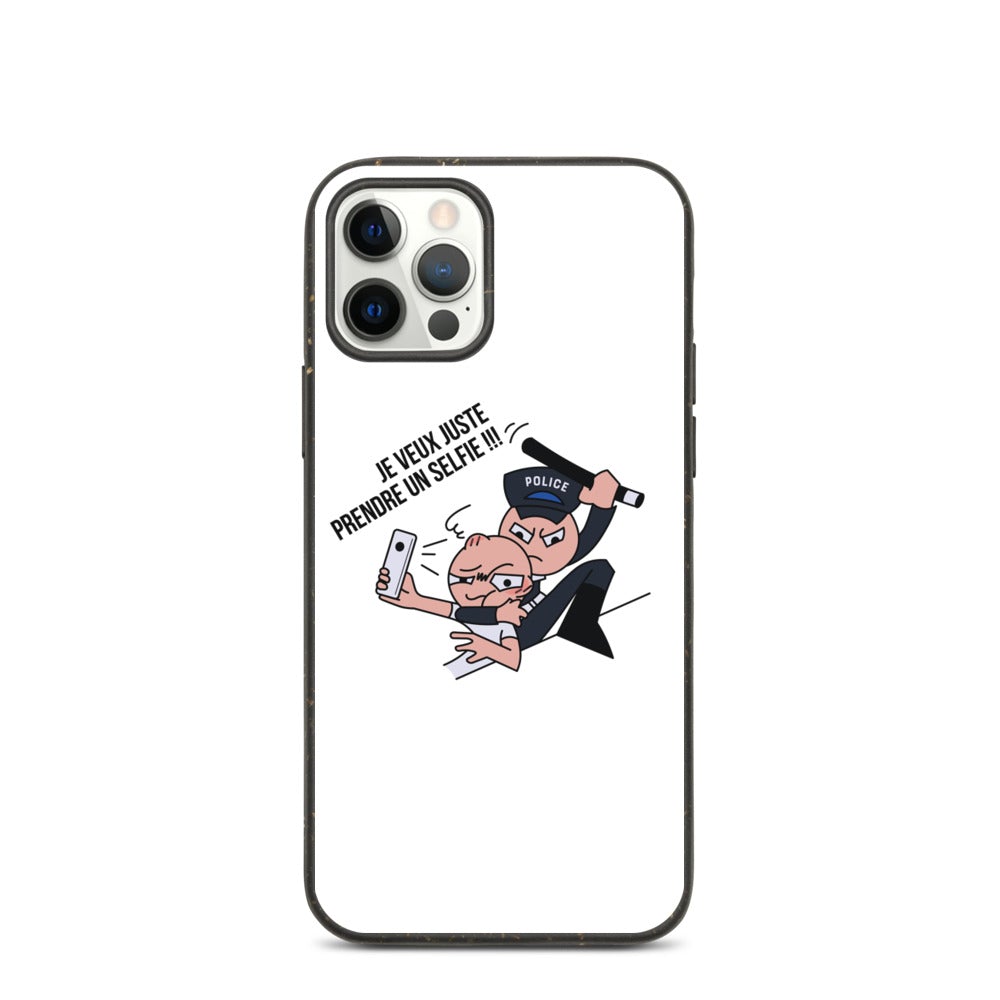 Coque de téléphone ""JE VEUX JUSTE PRENDRE UN SELFIE""