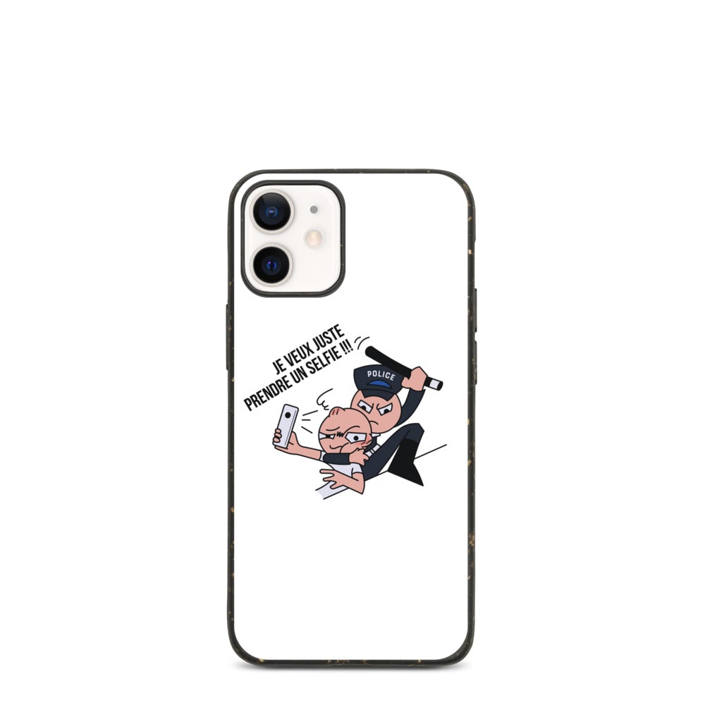Coque de téléphone ""JE VEUX JUSTE PRENDRE UN SELFIE""