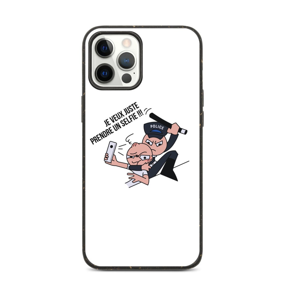 Coque de téléphone ""JE VEUX JUSTE PRENDRE UN SELFIE""