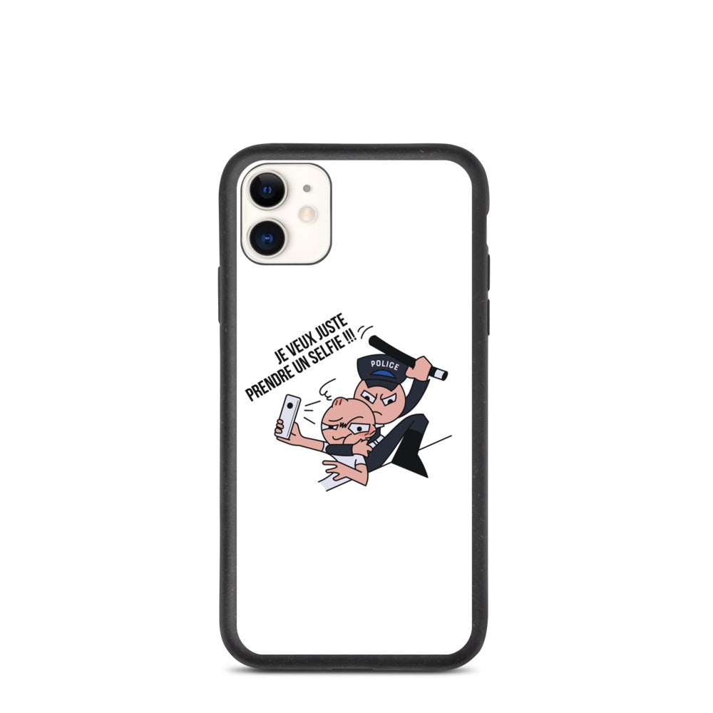 Coque de téléphone ""JE VEUX JUSTE PRENDRE UN SELFIE""