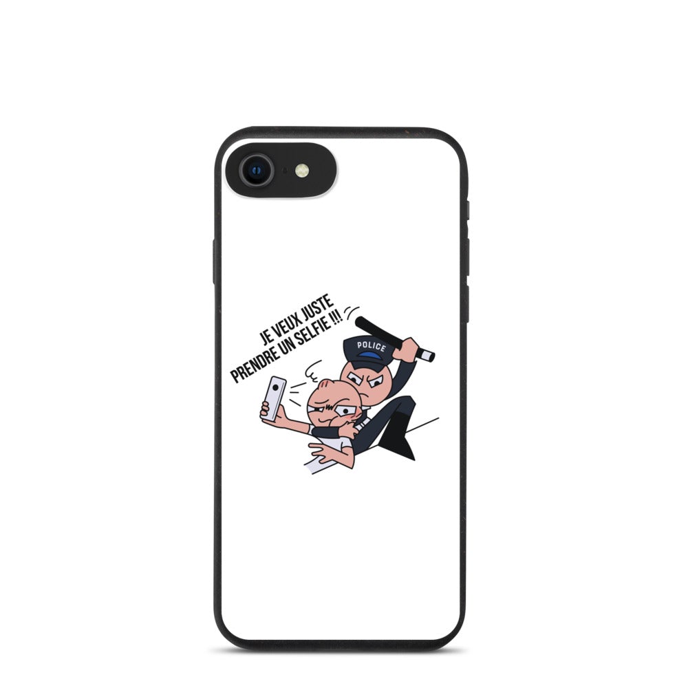 Coque de téléphone ""JE VEUX JUSTE PRENDRE UN SELFIE""