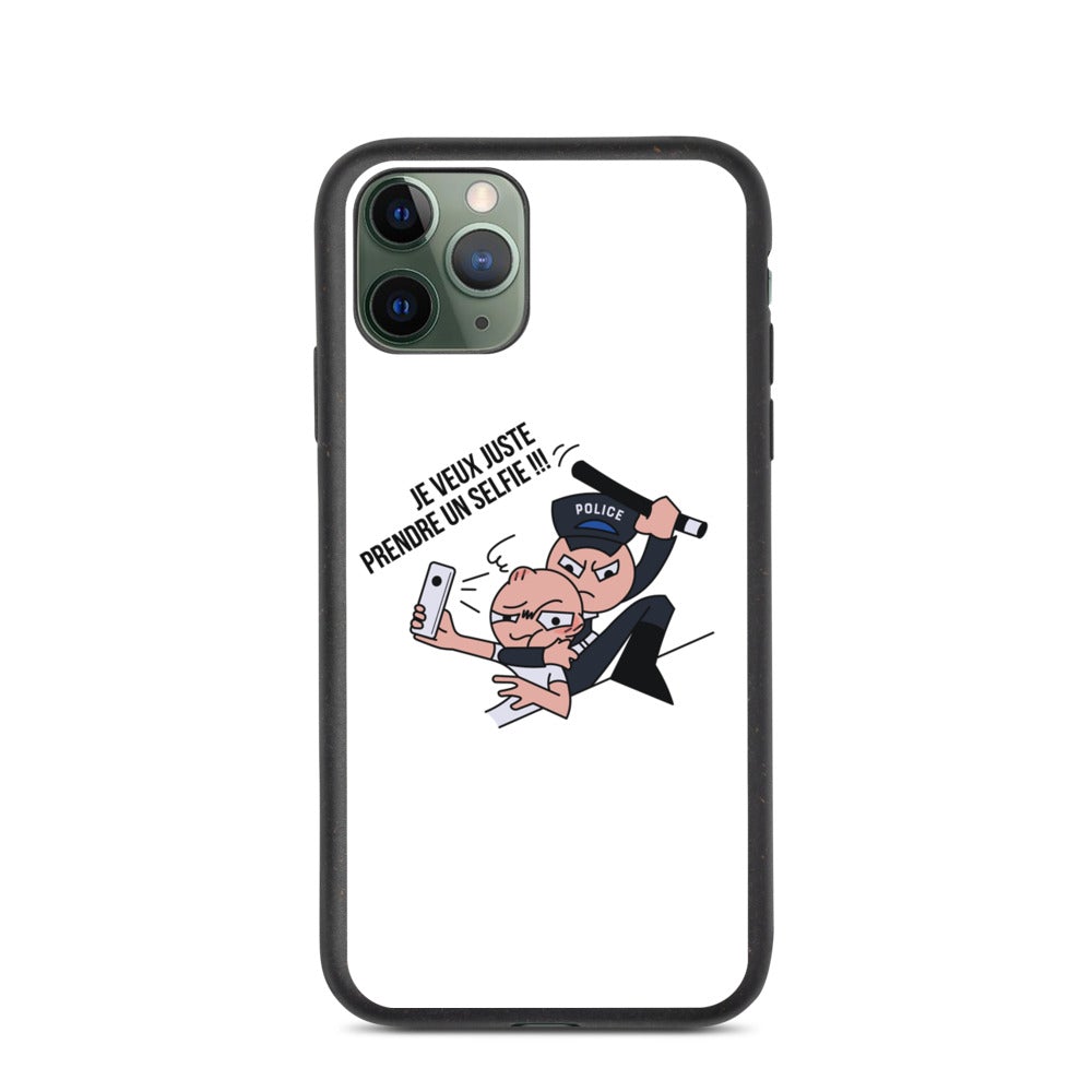 Coque de téléphone ""JE VEUX JUSTE PRENDRE UN SELFIE""