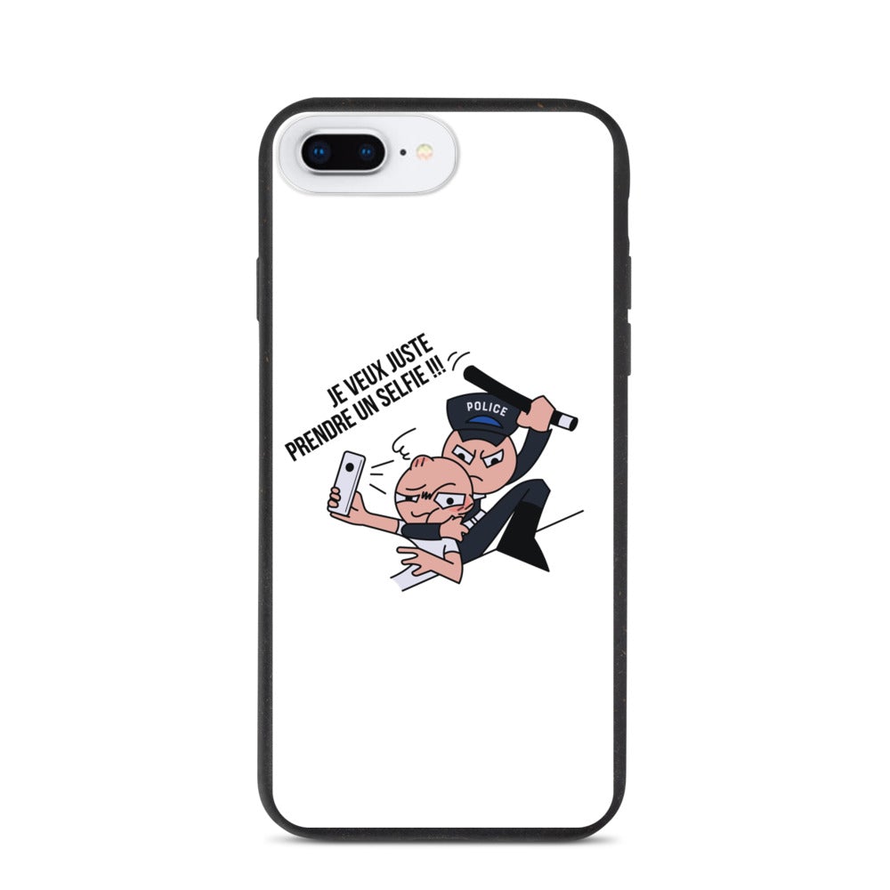 Coque de téléphone ""JE VEUX JUSTE PRENDRE UN SELFIE""