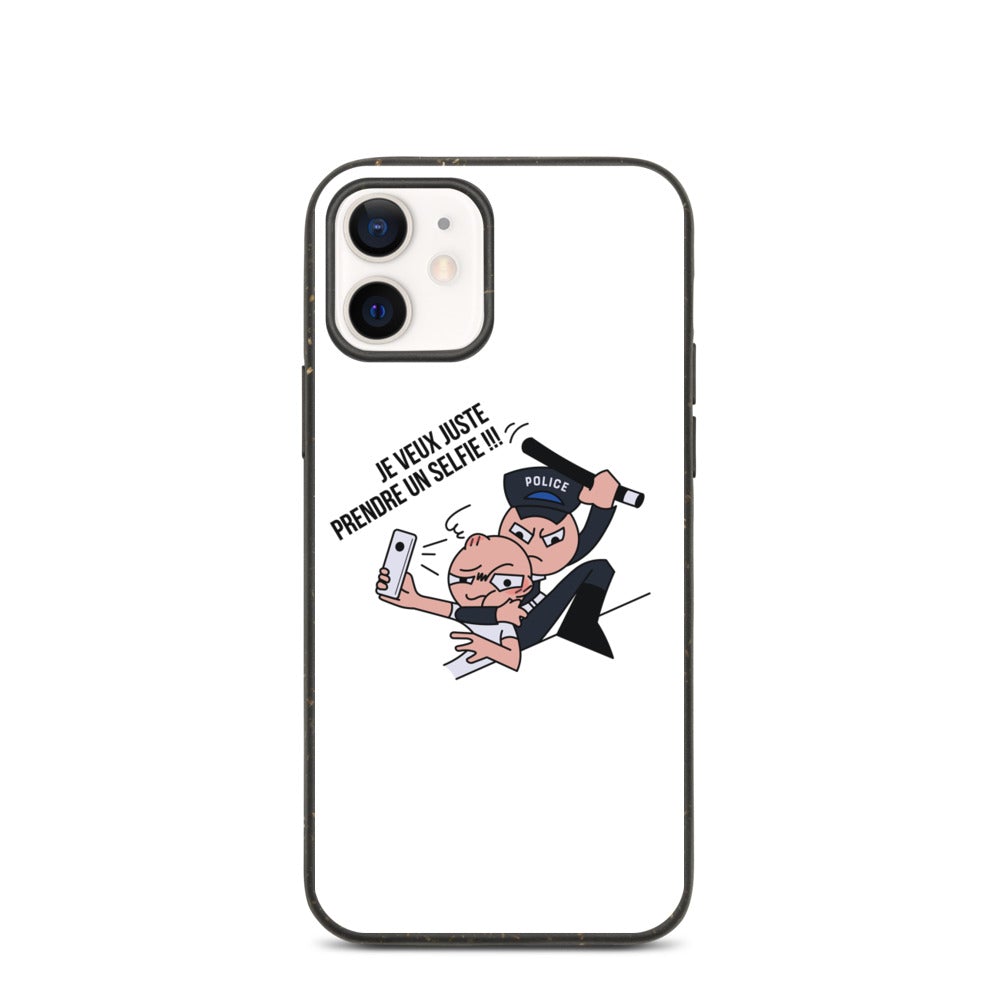 Coque de téléphone ""JE VEUX JUSTE PRENDRE UN SELFIE""