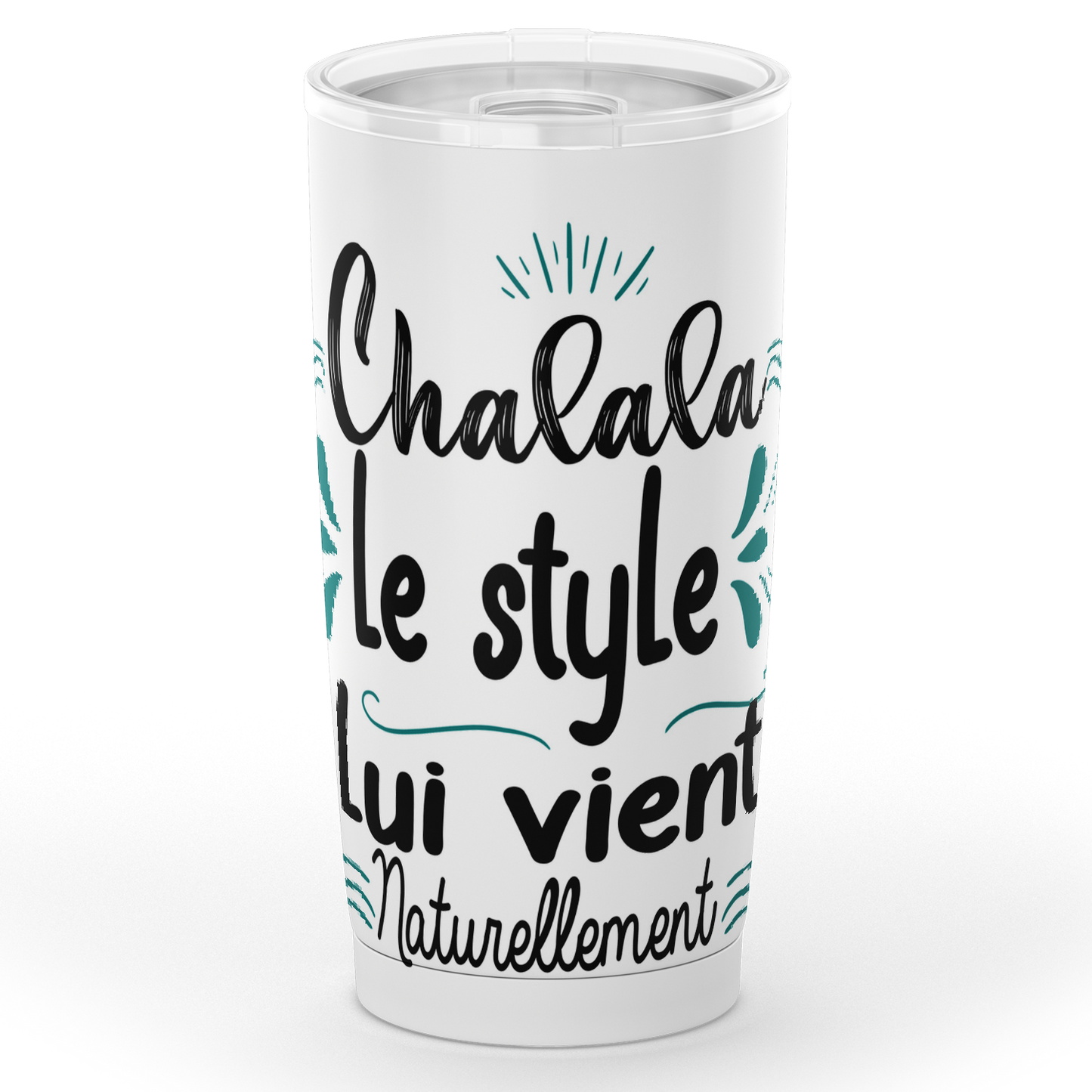 Gobelet Chalala le style lui vient naturellement en acier inoxydable