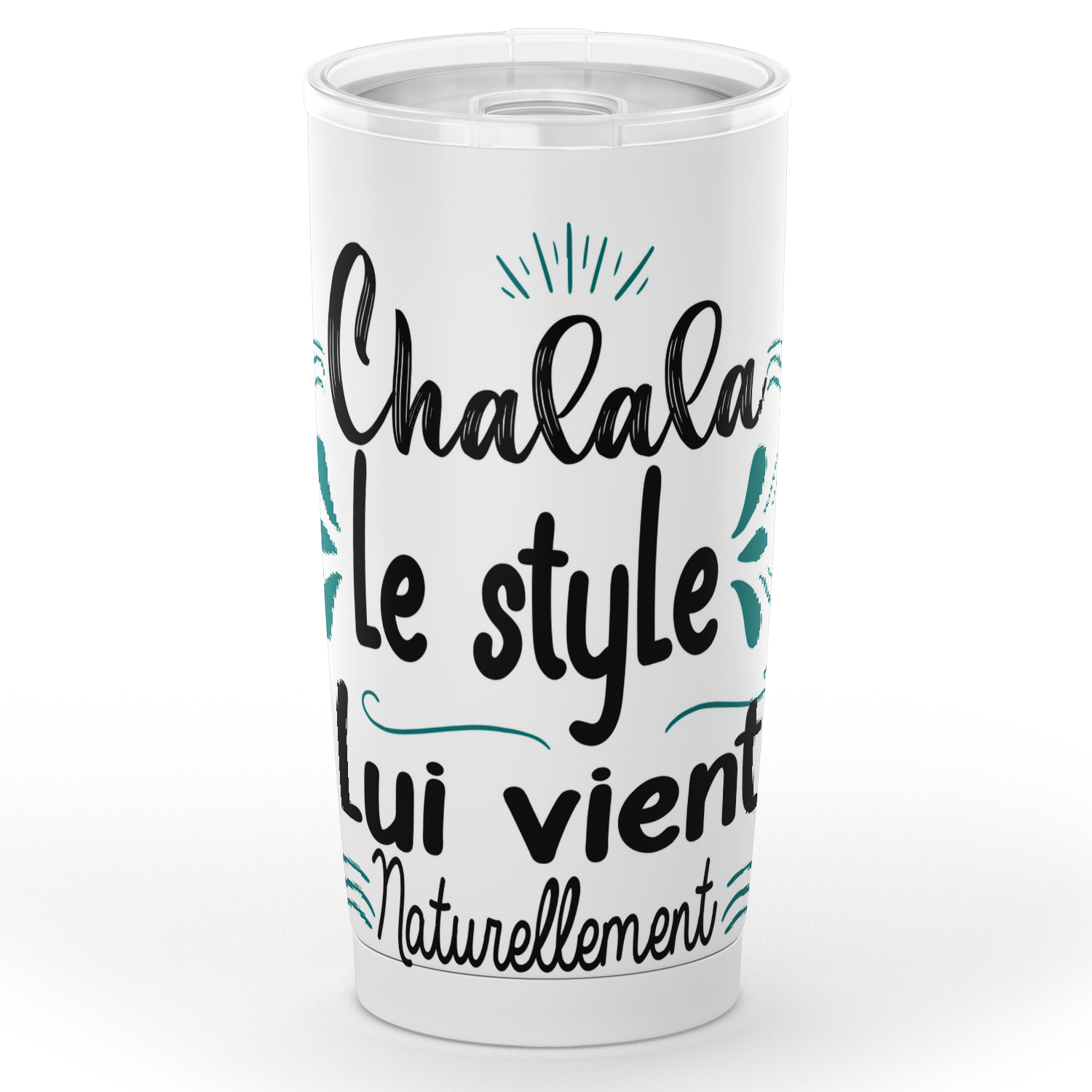 Gobelet Chalala le style lui vient naturellement en acier inoxydable