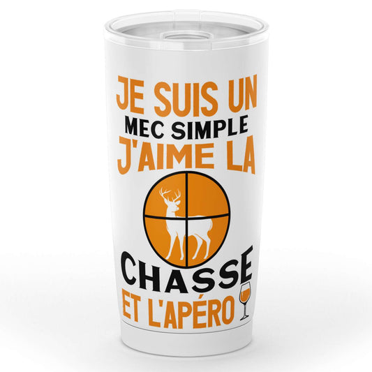 Gobelet chasse et Apéro en acier inoxydable