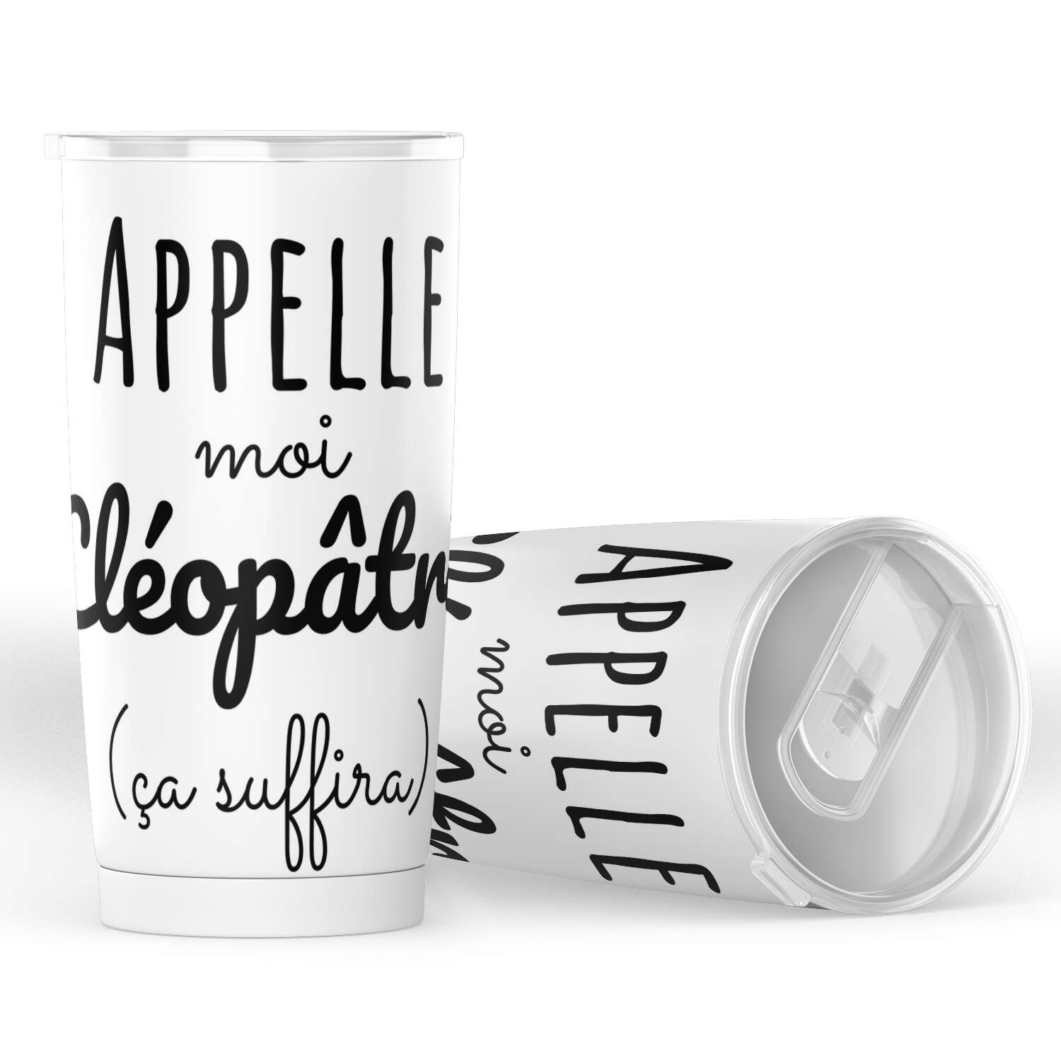 Gobelet cléopâtre en acier inoxydable