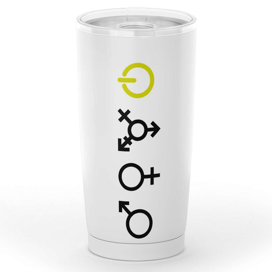 Gobelet en acier inoxydable "Genre de GEEK"