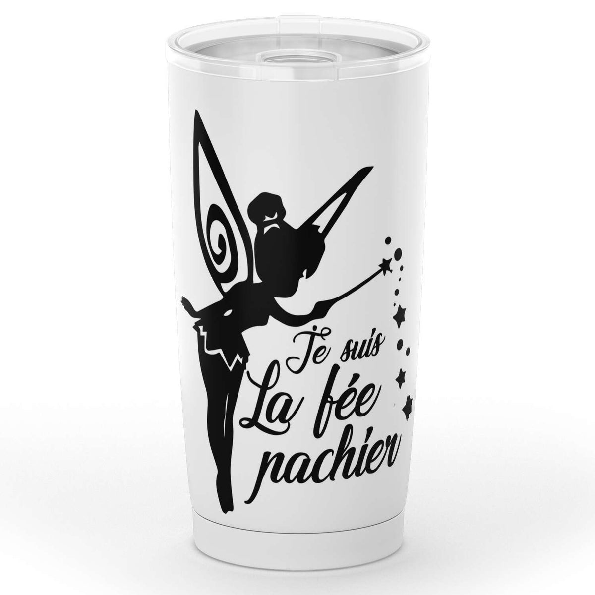Débardeur Humoristique 'Je Suis La Fée Pachié' - Cadeau Drôle Pour Femme, Manches Courtes, Coton