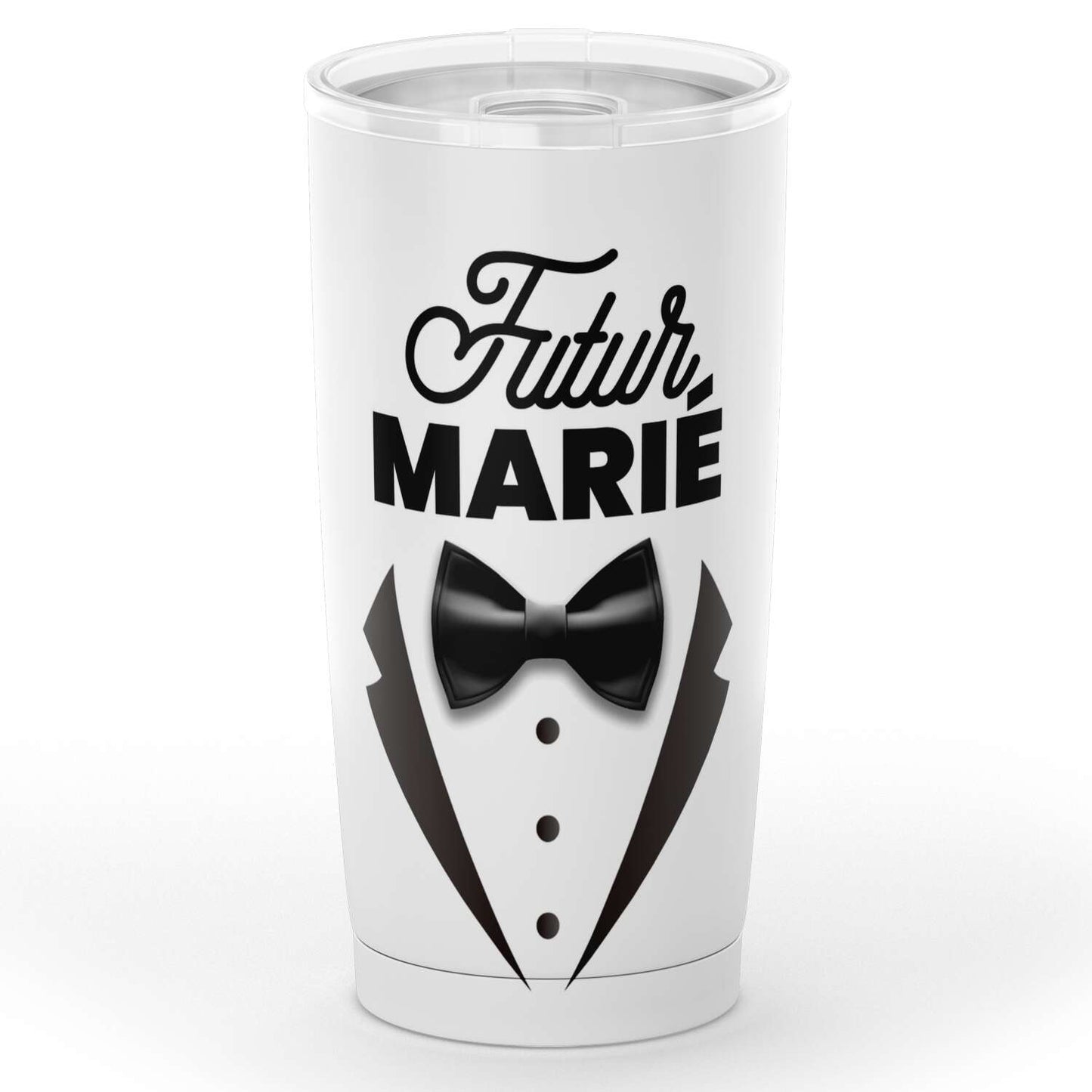 Gobelet Enterrement de vie de garçon en acier inoxydable