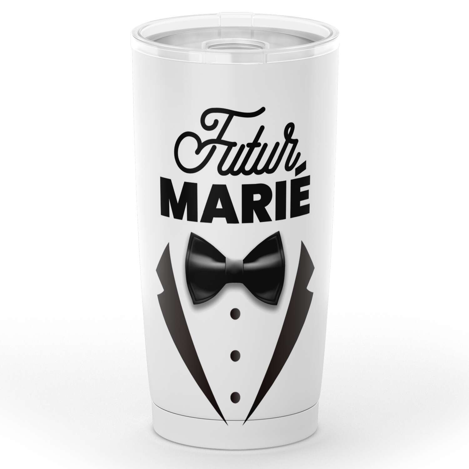 Gobelet Enterrement de vie de garçon en acier inoxydable