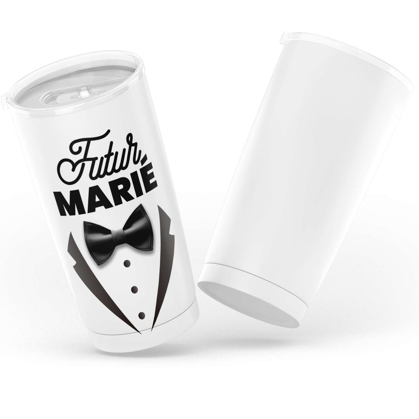 Gobelet Enterrement de vie de garçon en acier inoxydable