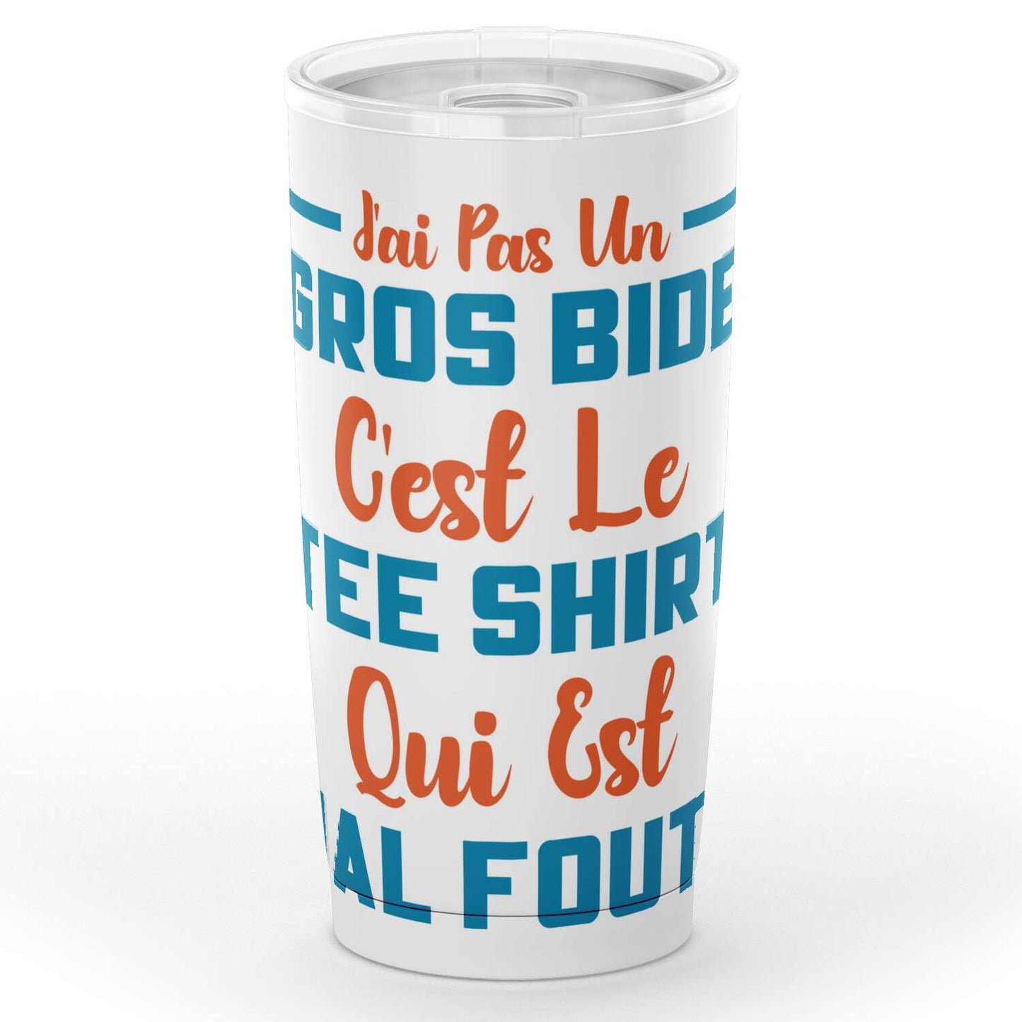 Gobelet gros bide en acier inoxydable