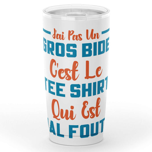 Gobelet gros bide en acier inoxydable
