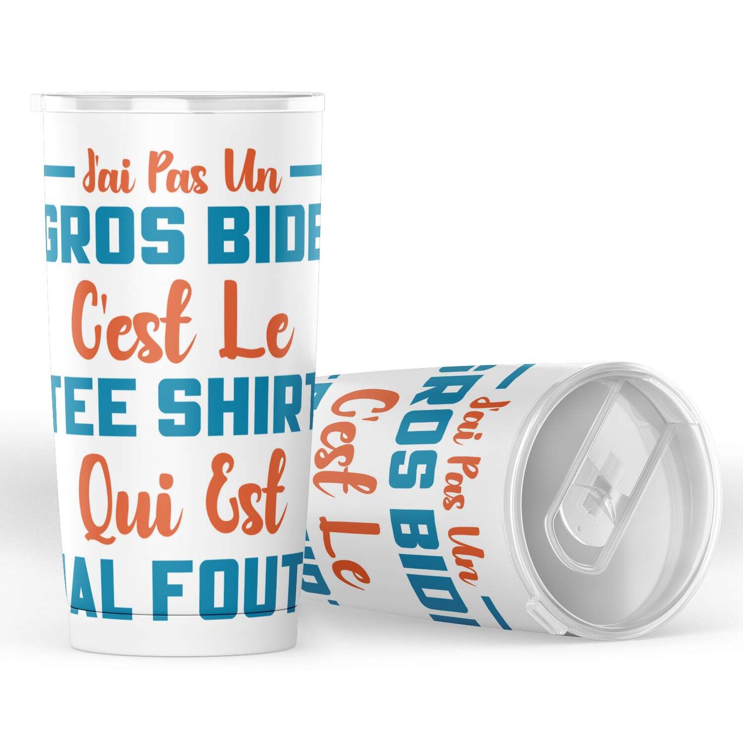 Gobelet gros bide en acier inoxydable