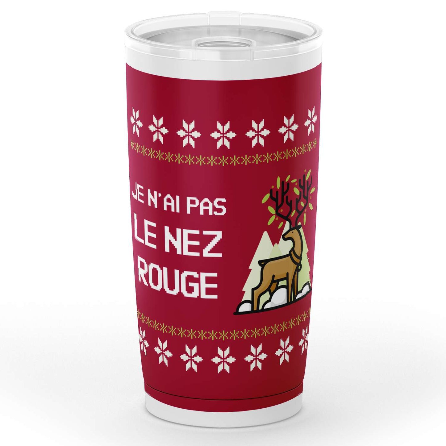 Gobelet Joyeux Noël en acier inoxydable