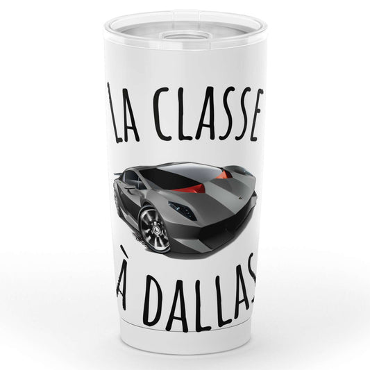 Gobelet la classe à Dallas en acier inoxydable