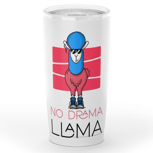 Gobelet lama humour en acier inoxydable