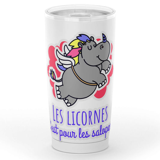 Gobelet licorne adulte en acier inoxydable | Subliminator