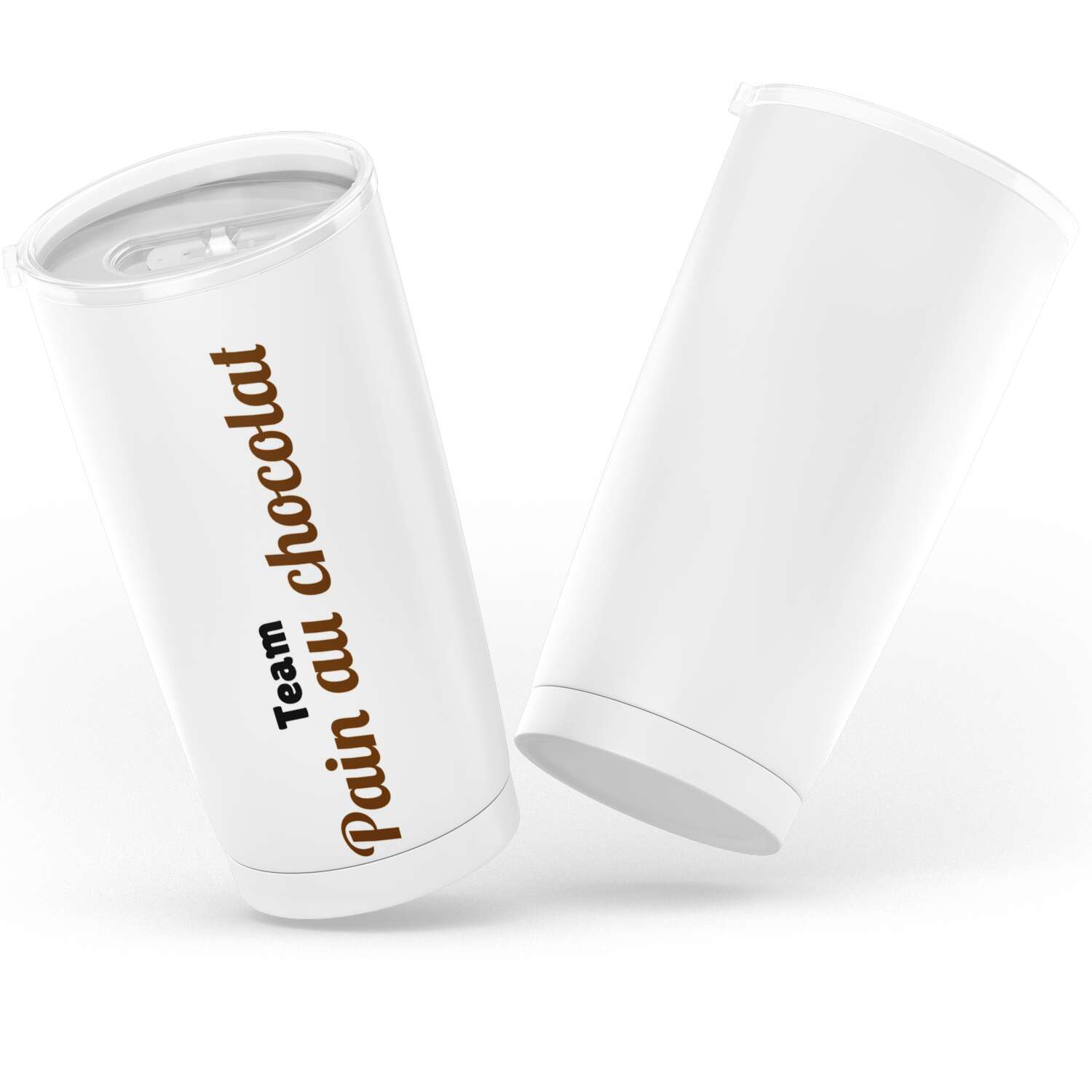 Gobelet pain au chocolat en acier inoxydable