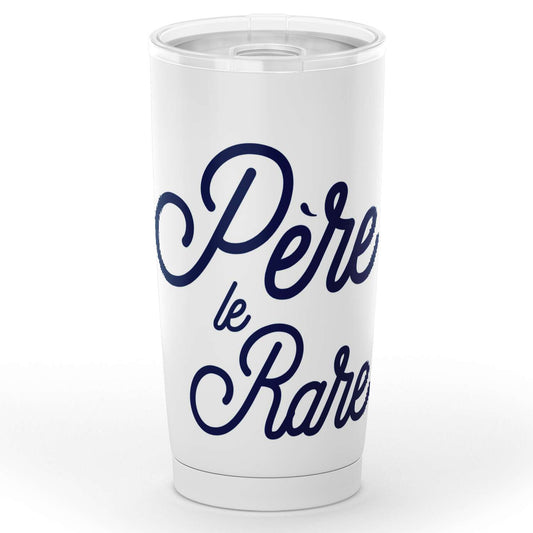 Gobelet papa "Père le Rare" en acier inoxydable
