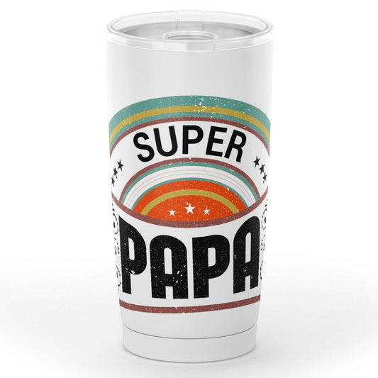 Gobelet Papa SuperPapa en acier inoxydable
