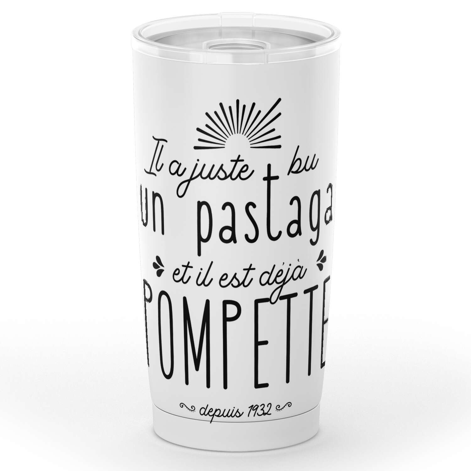 Gobelet Pastaga en acier inoxydable